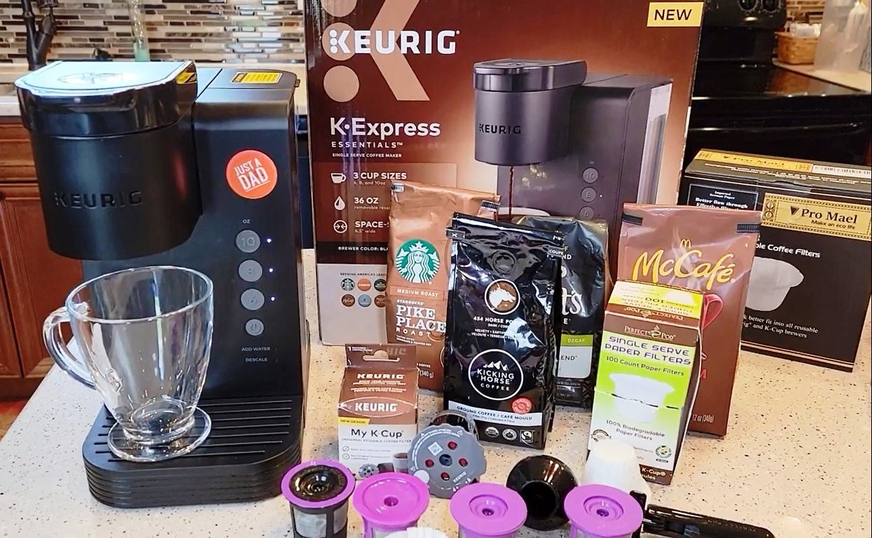 Keurig K-Express - Reusable K-Cups Single Serve Coffee Maker