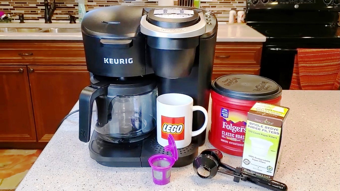 How To Use Reusable K-Cup Keurig K-Duo 12 Cup Coffee Maker with Single Serve K-Cup Pod
